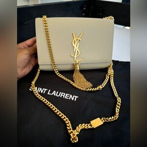YSL KATE BAG WITH TASSEL in SMALL. LIKE NEW!